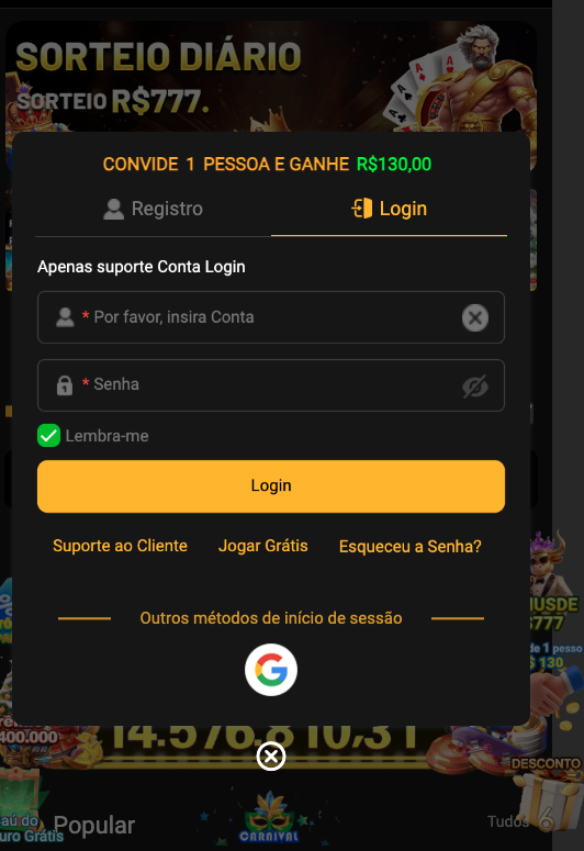 Aplicativo móvel 637BETS